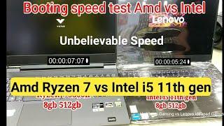 Amd vs Intel | amd ryzen 7 5800h vs intel i5 11th gen | ryzen 7 vs intel i5 | Windows 11 speed test