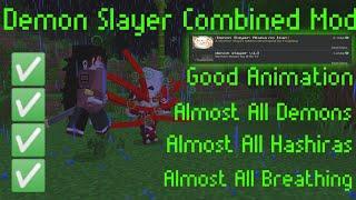 Demon Slayer Combined Mods - Minecraft  1.18 PE/BE | Demon slayer akuma no issan MCPE Ad-don