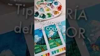 Trucazo para la teoría del color ️| #shorts #arte #art #teoriadelcolor #colortheory