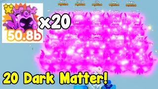 Got Full Team Of Dark Matter Dominus Alienus Mythical! - Pet Simulator X Roblox