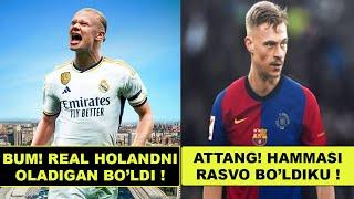 BUM ! REAL HOLANDNI OLADIGAN BO'LDI, EX BARSA VA CITY ORZUSI CHIPPAKKA CHIQDI, RONALDODAN PERFOMANS