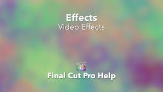 Learn Final Cut Pro X | Adding Dynamic Video Effects to Your Clips