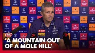 ‘Doing it for four years!’: Longmuir hits back over viral dressing room detail | Fox Footy