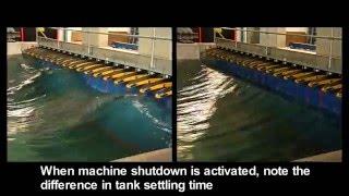 Force Feedback Control vs Position Feedback Control in a Precision Wave Machine