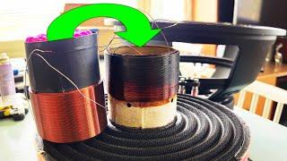 Is It Possible To Replace Burnt Voice Coil of a Subwoofer? Of Course!