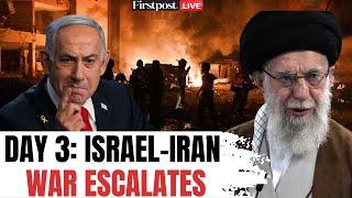 Israel Vs Iran LIVE: Explosions Over Tel Aviv After Iran Missile Strike on Day 3 of Conflict | N18G