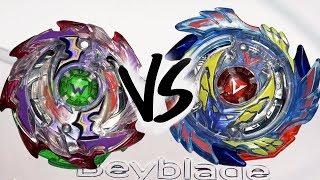 BATTLE: Genesis Valtryek V3 .6V.Rb VS Tempest Wyvron W3 .4G.At - Beyblade Burst God/Evolution!