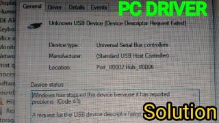 Windows has stopped this device because it has reported problem (Code 43)
