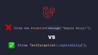 Laravel: The BEST way to handle exceptions