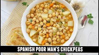 Spanish Poor Man's Chickpeas | One of Spain's Most Iconic Dishes