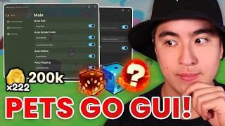 Roblox Pets Go Script GUI NO KEY Autofarm With Auto Roll, Auto Upgrade & More! (2024)