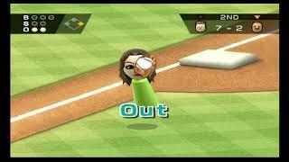Wii Sports Baseball Oscar vs Marco