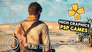 Top 15 High Graphics PPSSPP Games For Android & iOS 2024 HD