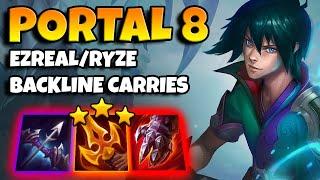 Portal 8 with Ez/Ryze carry SET 12 TFT