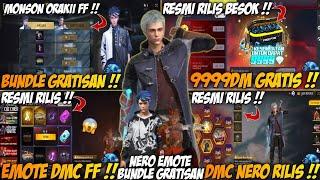 BOCORAN FF !! EVENT TERBARU, HUNTER NERO BUNDLE, 9999 DIAMOND GRATIS, EMOTE ANIMASI, BUNDLE GRATIS