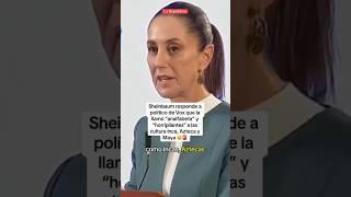 CLAUDIA SHEINBAUM responde a político que la llamó 'analfabeta' | Parte 1 #shorts #lr