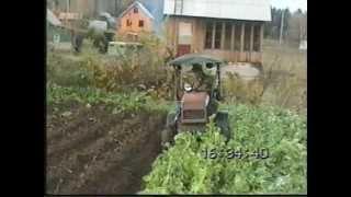 Дракон пашет (Home made tractor).wmv