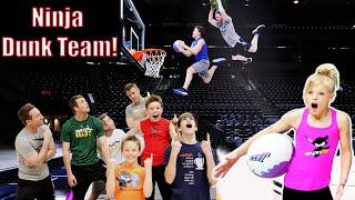 Ninja Kidz SLAM Dunk Team!