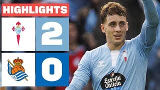 RC CELTA 2 - 0 REAL SOCIEDAD I HIGHLIGHTS LALIGA EA SPORTS