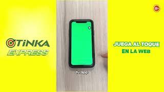 ¡Llegó Tinka Express!  ¡Juega al toque y sin complicaciones! 
