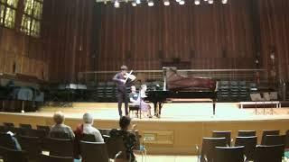 Francesco Sica plays Franck Violin Sonata III Mov