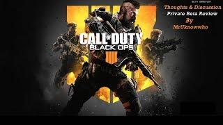 Black Ops 4 Beta - Private Beta Review - First Impression - MrUknowwho