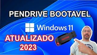 Pendrive Bootável Windows 11 22H2   Atualizado 2023   Simples e Fácil