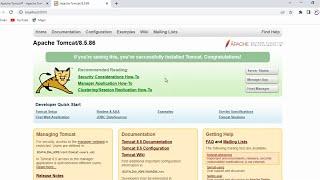 How to download and Install Tomcat Server 8.5