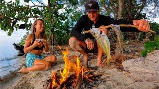 RETO DE SUPERVIVENCIA - SIN COMIDA NI AGUA EN UNA ISLA ABANDONADA