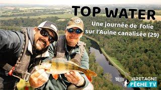 Une session au Top ... water !! Pêche embarquée des carnassiers sur l'Aulne canalisée (29)