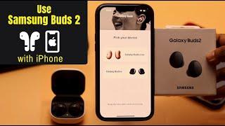 Can you Connect Samsung Galaxy Buds 2 with iPhone? | Fix Samsung Bud 2 Not Connecting to iPhone