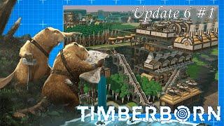 Timberborn. Чудеса Воды и Бобровые Шапки