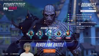 Overwatch 2 Rank 1 Doomfist Parvis Showing His Sick Gameplay Skills