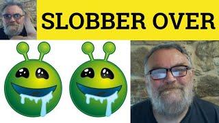  Slobber Over Meaning - Slobber Defined - Slobber Over Examples - Phrasal Verbs - Slobber Over