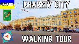 KHARKIV, UKRAINE - Virtual Walking Tour of Constitution Square