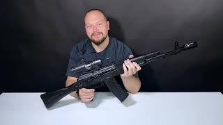 Гидробольный автомат RX AK74MN - gelgun