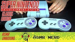 ASMR Unboxing | Super Nintendo Classic Edition (No Talking)