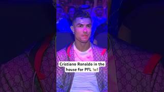 CRISTIANO RONALDO in attendance for Francis Ngannou vs Renan Ferreira 