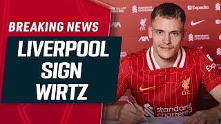 FLORIAN WIRTZ SIGNS FOR LIVERPOOL | BREAKING NEWS