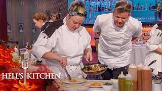 Chefs Cook Table Side for Famous Chefs | Hell's Kitchen