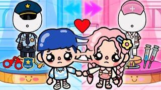 Rich Girl and Poor Boy Love Story  | Toca Life Story |Toca Boca