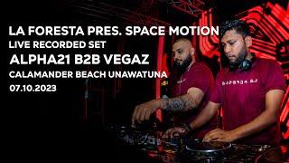 LA FORESTA PRESENTS SPACE MOTION - LIVE RECORDED SET - ALPHA21 B2B VEGAZ SL