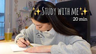 study with me (zusammen lernen)