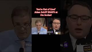 Don’t Miss Adam Schiff SNAPS at Jim Jordan During Explosive Congressional Hearing! REGRETS it