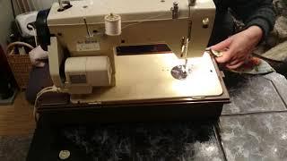 Nähmaschine Privileg Zick - Zack – Nähmaschine 152 MTest, Sewing machine review, швейная машина тест