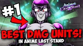 The New TOP DAMAGE UNITS in Anime Last Stand! Ft. MUI GOKU Godly & BROLY Ultimate!