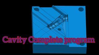 POWERMILL 2024 CAVITY COMPLETE PROGRAM _ VMC PROGRAMMING _ DELCAM #delcam  #programmingcourse