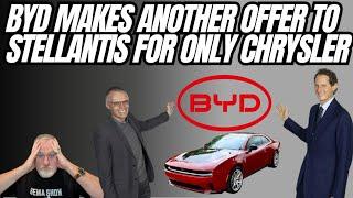 BYD Is Back And Makes Huge Offer On Just Chrysler From Stellantis