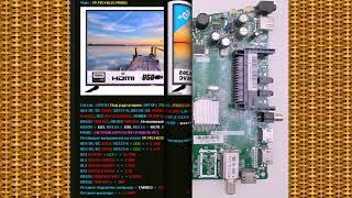 HKC 40K7A A2EU MAIN TP MS3463S PB801 ПРОШИВКА SPI 25Q64CSIG