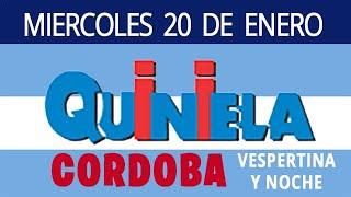 Resultados de la Quiniela de Córdoba del Lunes 1 de Febrero del 2021